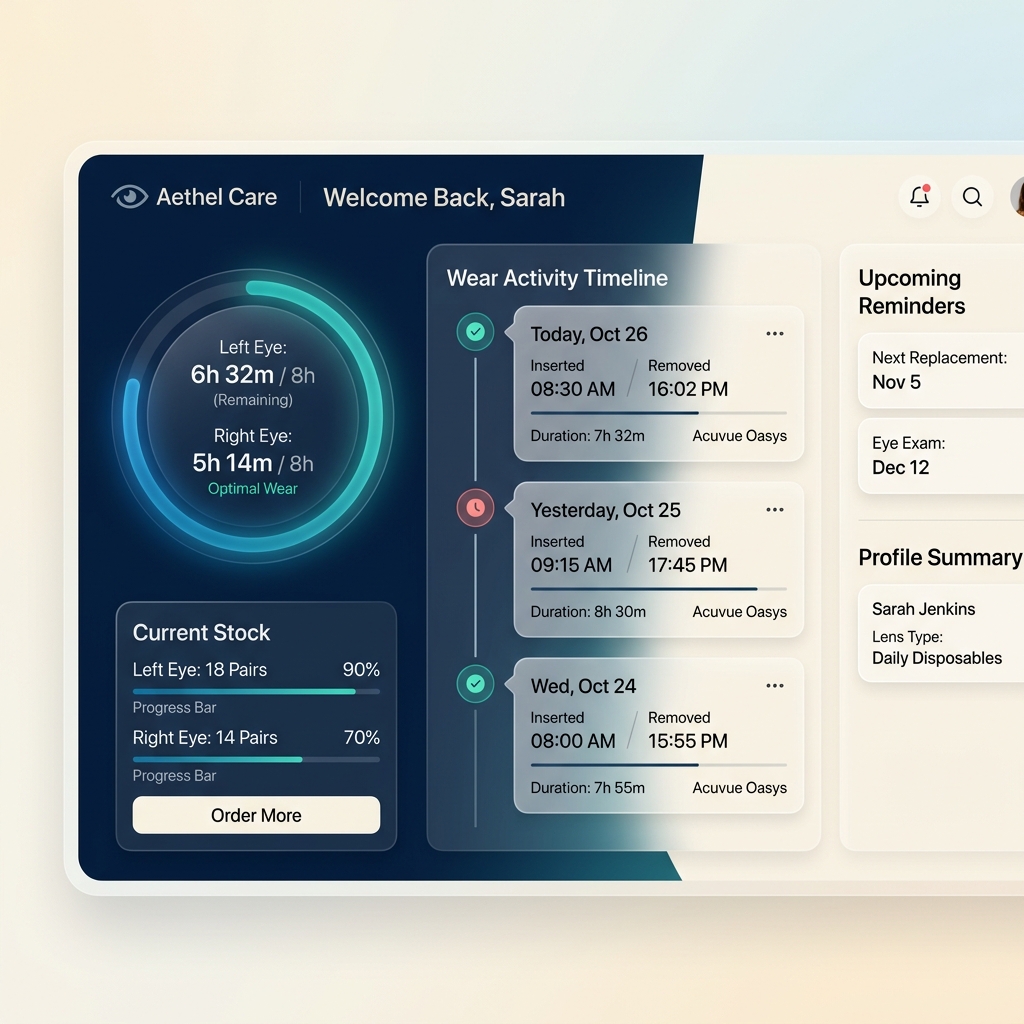 EyeCare Professional Dashboard